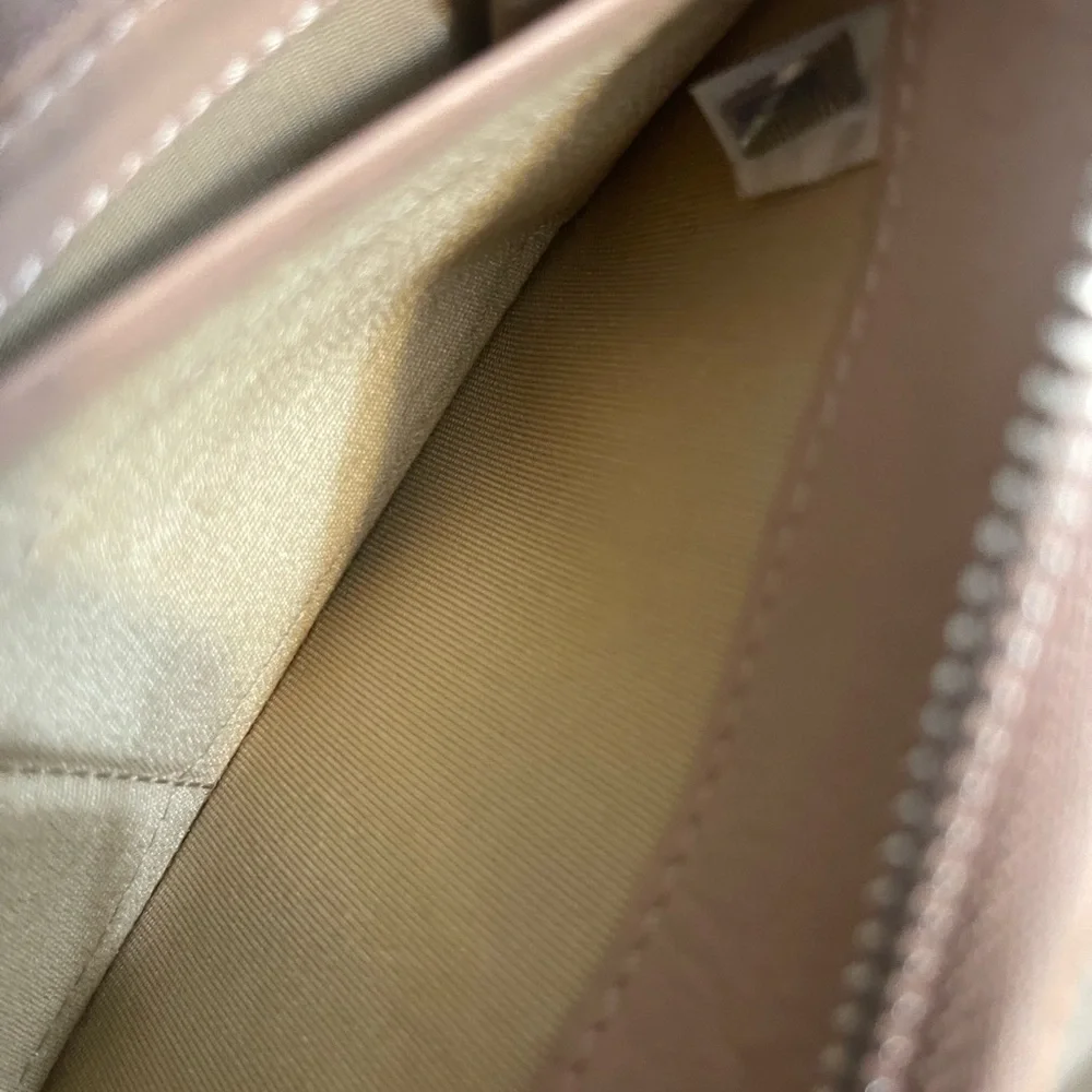 Vintage Jimmy Choo beige and Silver Star Wallet full inclusion